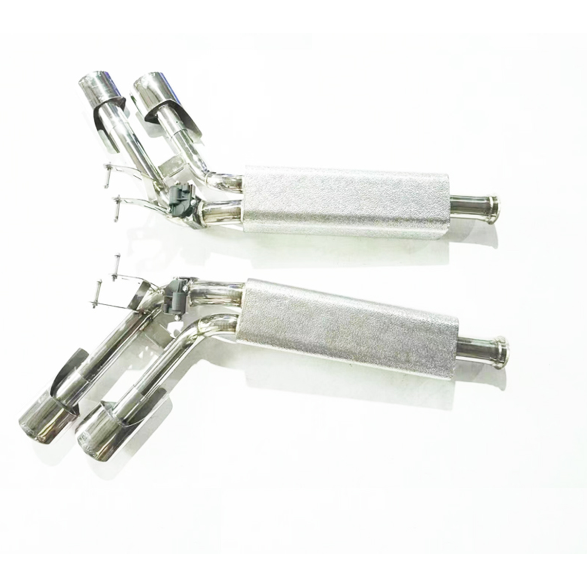 Stainless Valved Catback Exhaust System for Mercedes Benz G500 G550 G63 W463A 4.0T - Bull Boost Performance