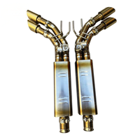 Titanium Catback Exhaust System for Mercedes Benz G63 W465 4.4T - Bull Boost Performance