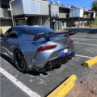 Carbon Fiber AD Style Spoiler Wing for BMW 1 2 3 4 5 Series Toyota Supra - Bull Boost Performance