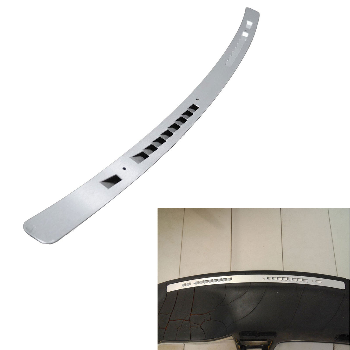 Aluminum Defrost Dash Vent Cover For Nissan S13 240SX LHD 89-94 Silvia - Bull Boost Performance