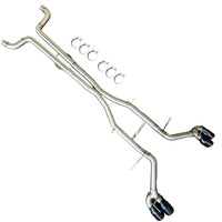 3” Stainless Track Catback Exhaust for 2016-2024 Chevy Camaro SS/ZL1/LT1 6.2L V8 - Bull Boost Performance