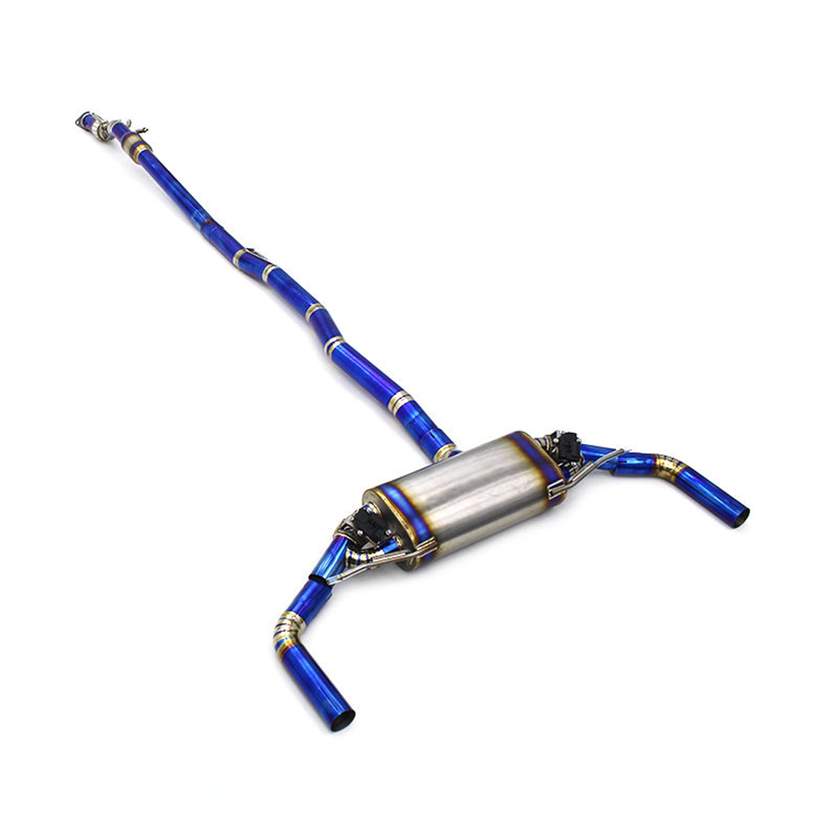 Titanium Valved Catback Exhaust System for Mercedes Benz A35 AMG 2.0T - Bull Boost Performance