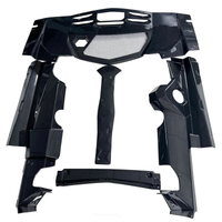Dry Carbon Fiber Full Engine Bay Cover Set for Lamborghini Aventador LP700 LP720 LP750 - Bull Boost Performance