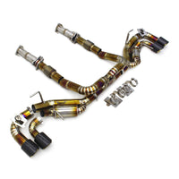 Titanium Valved Catback Exhaust for 20-24 Chevrolet Corvette C8 6.2L V8 - Bull Boost Performance