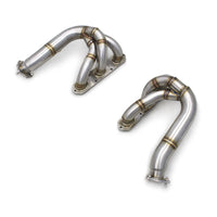 Catless Exhaust Manifold for Porsche Boxster Cayman 718 Spyder GTS GT4 - Bull Boost Performance