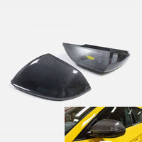 Dry Carbon Fiber Mirror Cover Caps for 18-24 Urus Q8 SQ8 RSQ8 - Bull Boost Performance