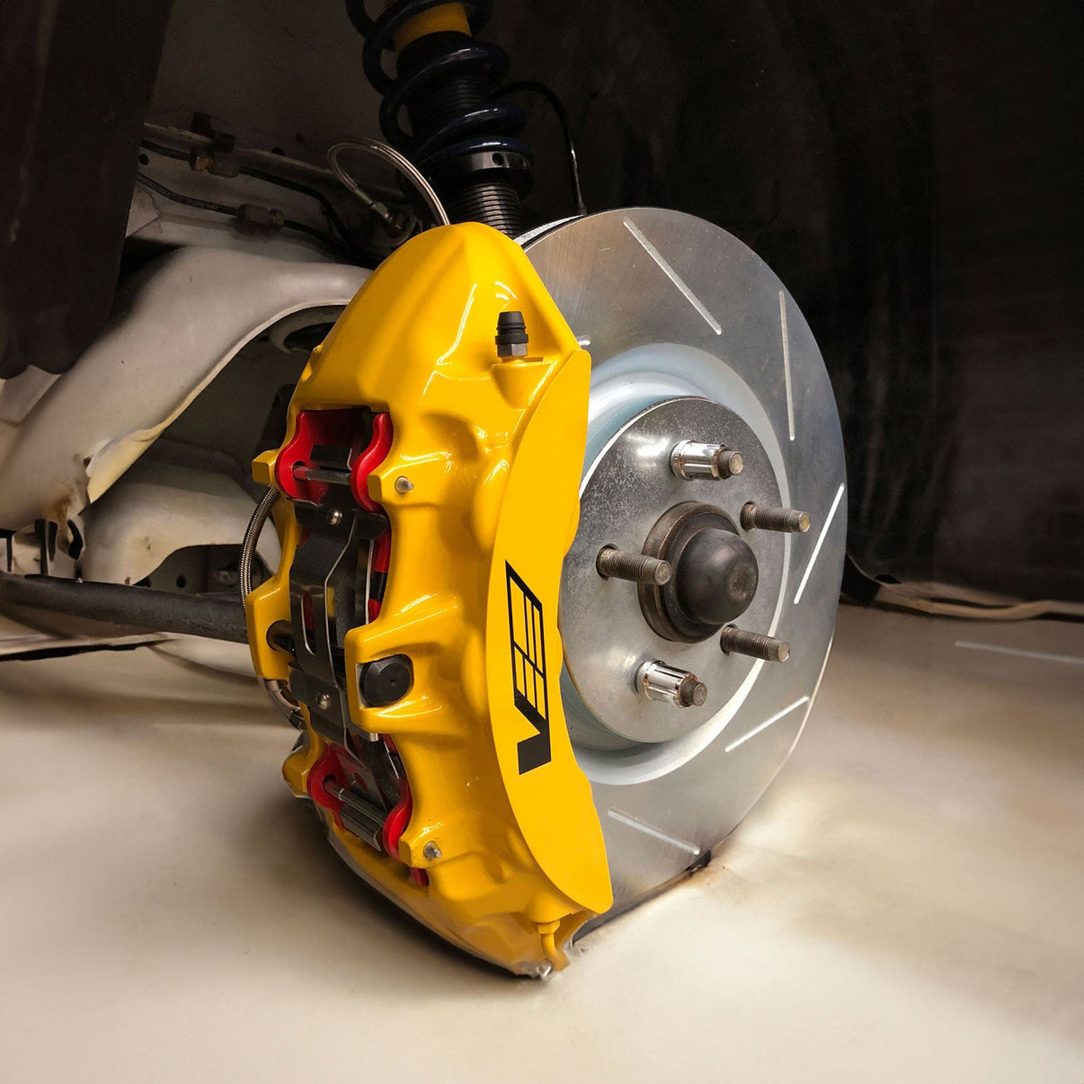CTS-V Brake Caliper Adapter Kit for MK4 Supra/SC Chassis SC300 SC400 - Bull Boost Performance