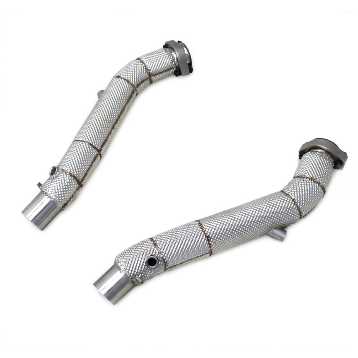 304 Stainless Performance Race Down Pipes for Ferrari Modena 360 Spider 3.6L - Bull Boost Performance