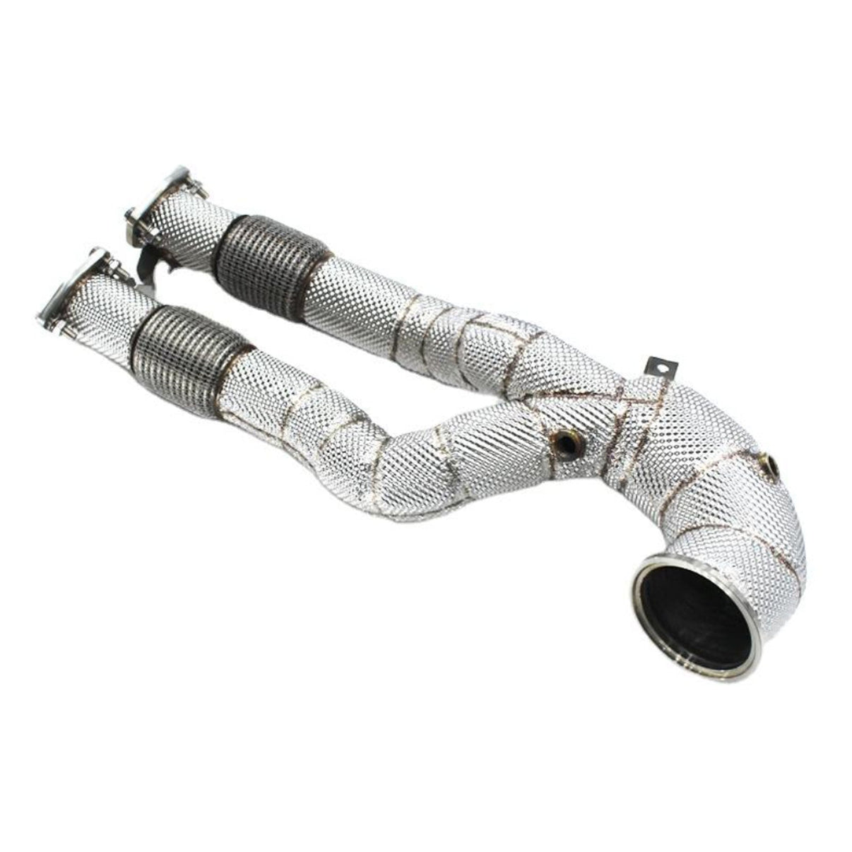 Racing High Flow Stainless Straight Downpipe for Audi RS3 TTRS 2.5T - Bull Boost Performance