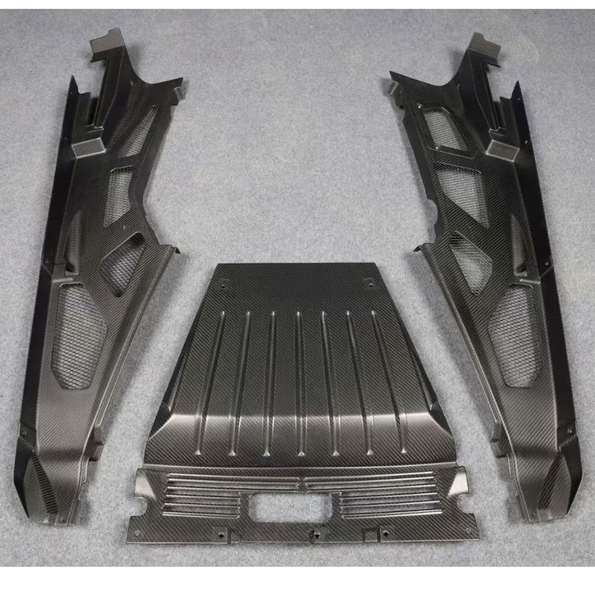Carbon Fiber Engine Bay Cover Interior Trim for Lamborghini Huracan EVO - Bull Boost Performance