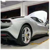 Dry Carbon Fiber Side Skirts for Ferrari 296 GTB - Bull Boost Performance