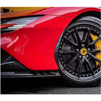 Carbon Fiber Front Bumper Side Trim for Ferrari SF90 - Bull Boost Performance