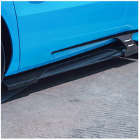 Dry Carbon Fiber Lower Side Skirts for Ferrari 296 GTB - Bull Boost Performance
