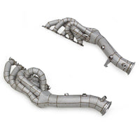 304 Stainless Exhaust Heatshield Header Manifold for Lamborghini Huracan STO EVO Spyder 5.2L - Bull Boost Performance
