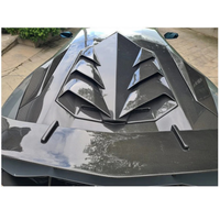 DM Style Dry Carbon Fiber Engine Hood for Lamborghini Aventador LP700 LP720 LP740 LP750 - Bull Boost Performance