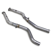Catless Race Stainless Downpipe for Mercedes Benz AMG GT63 W463 5.5T - Bull Boost Performance