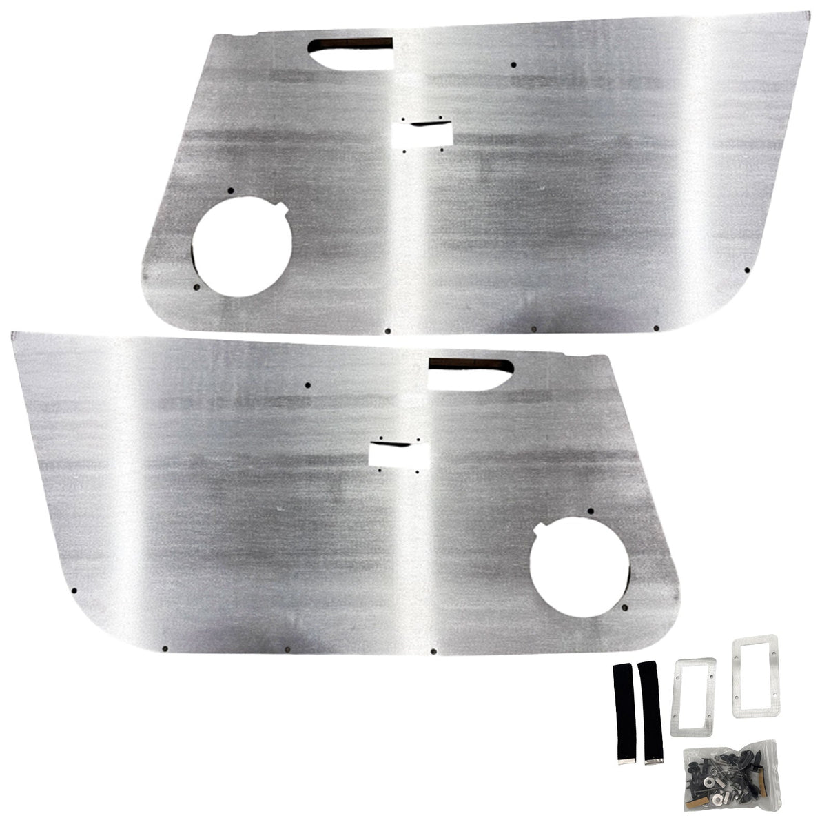Aluminum Door Cards Panels For 2003-2007 G35 Coupe Lightweight Racecar US - Bull Boost Performance