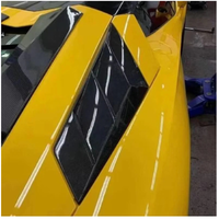 Dry Carbon Fiber Vented Engine Air Intake Replacement for Lamborghini Aventador - Bull Boost Performance