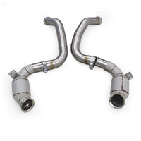 Catted Race Stainless 300 Cell Downpipe for Mercedes Benz AMG GT63 GT63S 4.0T - Bull Boost Performance