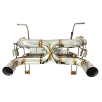 Valved Exhaust System SVJ Style for Lamborghini Aventador LP700 LP740 - Bull Boost Performance