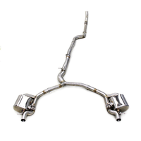 Valved Stainless Catback Exhaust System for Mercedes Benz E53 AMG W213 3.0T - Bull Boost Performance