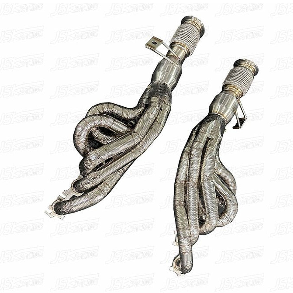 304 Stainless Hi Flow Exhaust Headers Lamborghini Gallardo LP560 LP570 - Bull Boost Performance