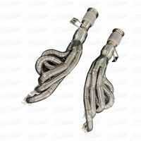 304 Stainless Hi Flow Exhaust Headers Lamborghini Gallardo LP560 LP570 - Bull Boost Performance