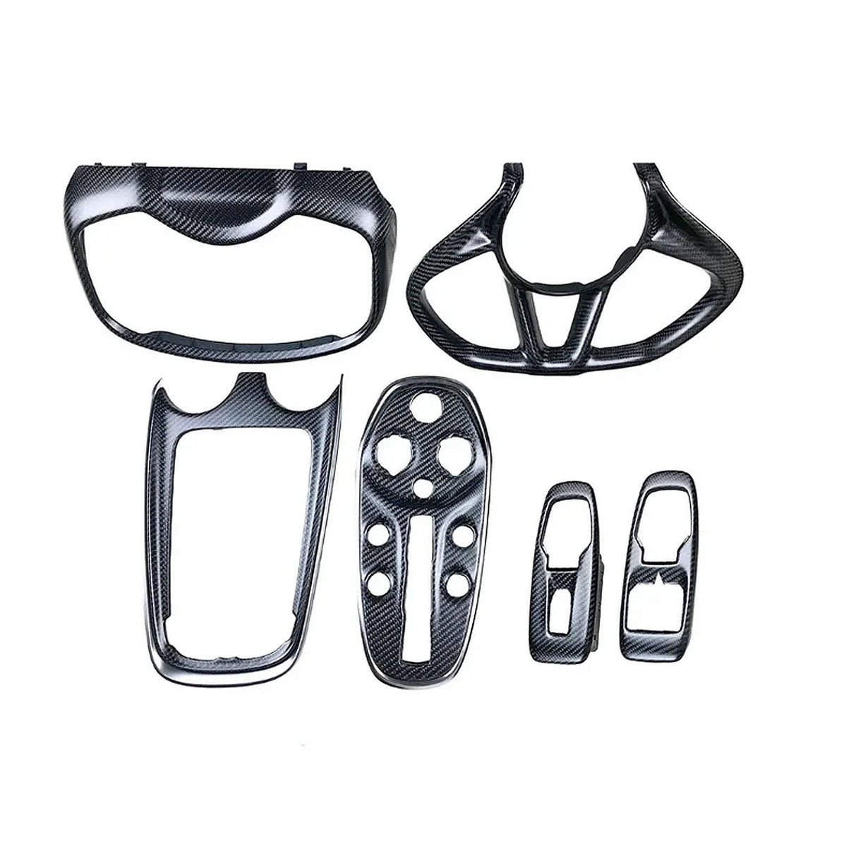 Dry Carbon Fiber Complete Interior Trim for McLaren GT - Bull Boost Performance