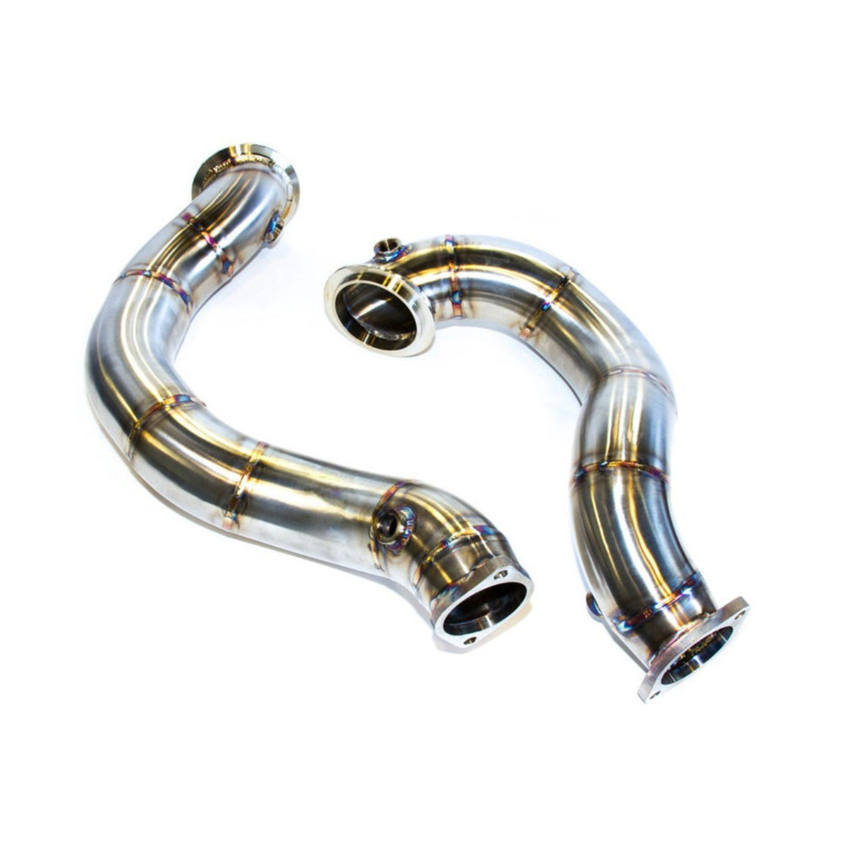 Exhaust Downpipe Pipes for BMW N54 335i 135i E90 E92 Turbo 3" - Bull Boost Performance