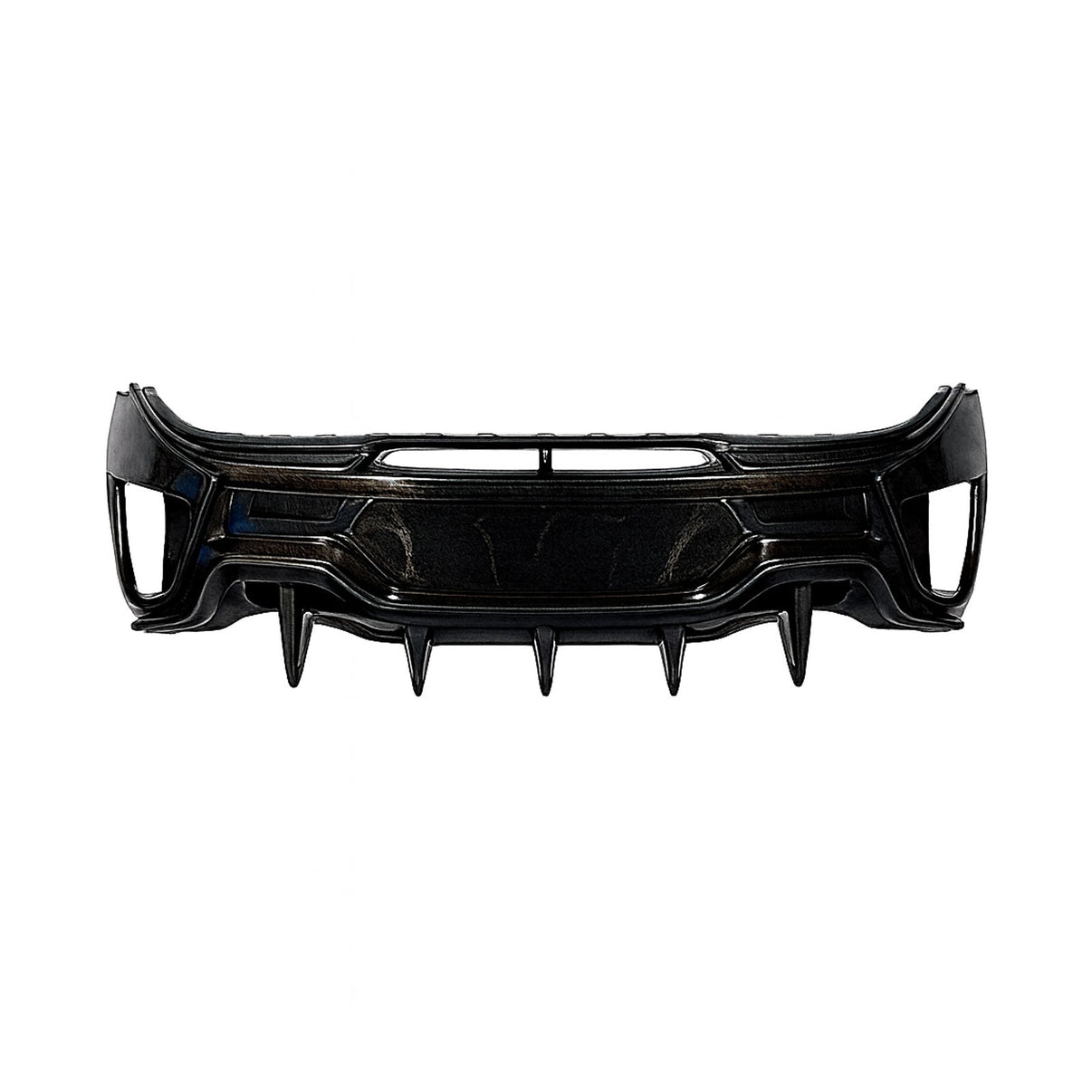 600LT Conversion Carbon Fiber Rear Bumper for McLaren 540C 570S 570GT - Bull Boost Performance