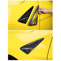 Dry Carbon Fiber Side Fender Vent Frame Cover Trim for Lamborghini Urus - Bull Boost Performance