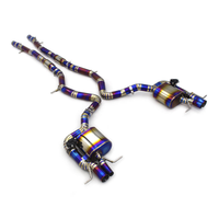 Titanium Valved Catback Exhaust System for Mercedes Benz S550 S500 S63 AMG W222 4.7T 5.5T - Bull Boost Performance