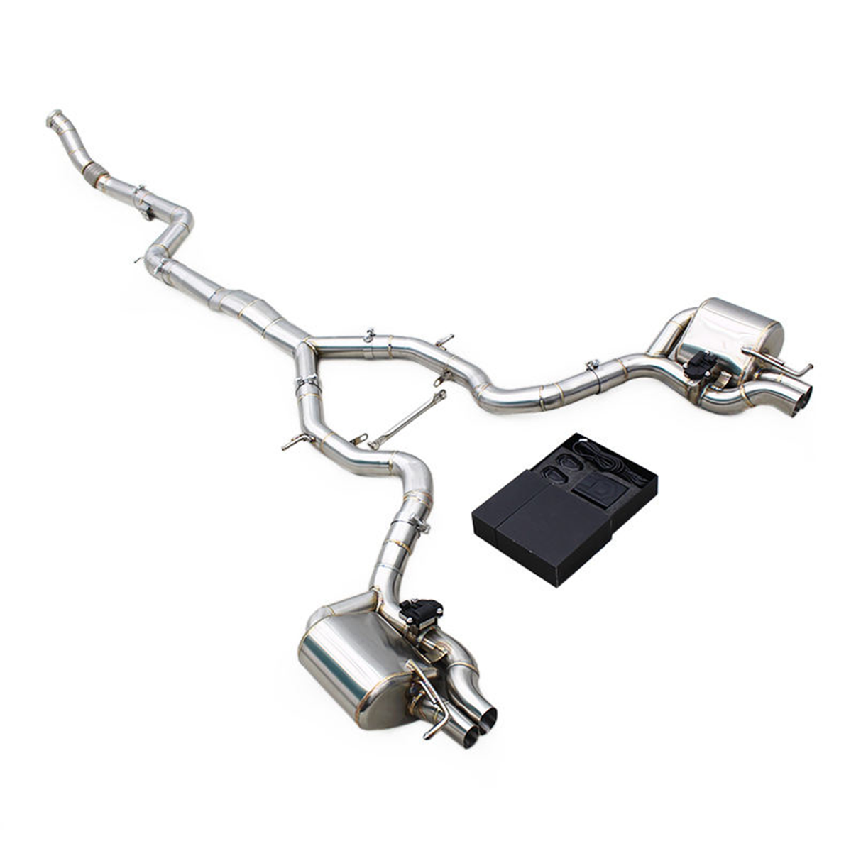 T304 Exhaust System for Mercedes Benz CLE53 AMG - Bull Boost Performance