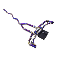 Titanium Catback Exhaust System for Mercedes Benz GLE53 AMG W167 3.0T - Bull Boost Performance