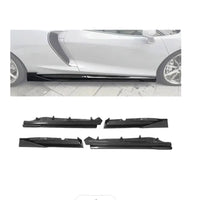 MWD Style Carbon Fiber Side Skirt Extension for McLaren GT - Bull Boost Performance