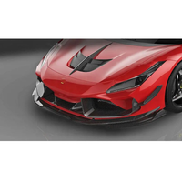 Carbon Fiber Front Splitter Lip for Ferrari F8 Tributo Spider - Bull Boost Performance