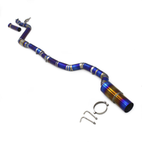 Titanium Single Exit Catback Exhaust System for Toyota Supra A90 3.0T - Bull Boost Performance
