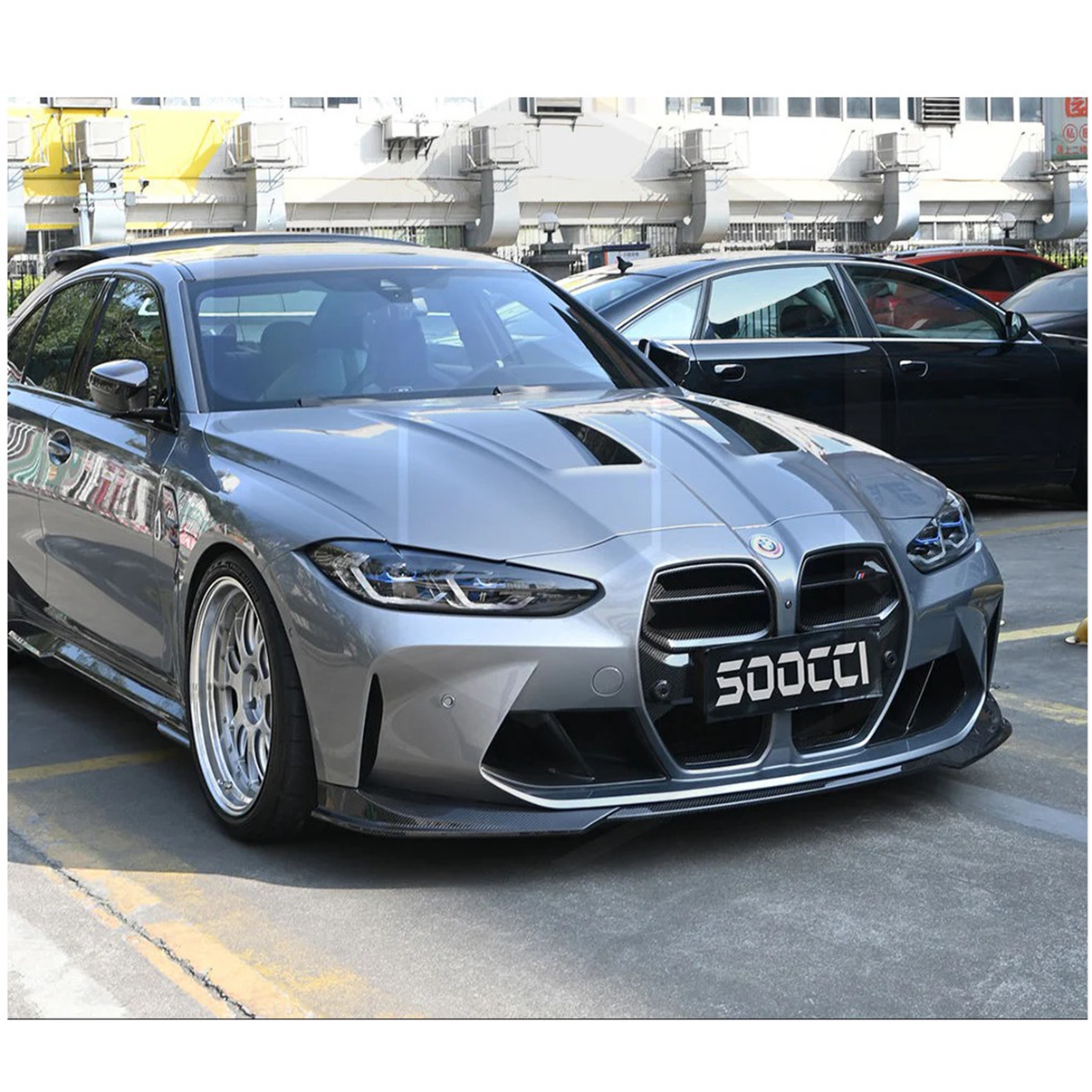 Carbon Fiber N Style Front Lip for BMW G80 G82 G83 M3 M4 - Bull Boost Performance