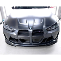 3D Style Dry Carbon Fiber Front Lip (OEM Mount) for BMW G80 M3 G82 G83 M4 - Bull Boost Performance