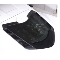 Carbon Fiber Rear Window Trim Cover Set for Chevrolet Corvette C8 Coupe - Bull Boost Performance