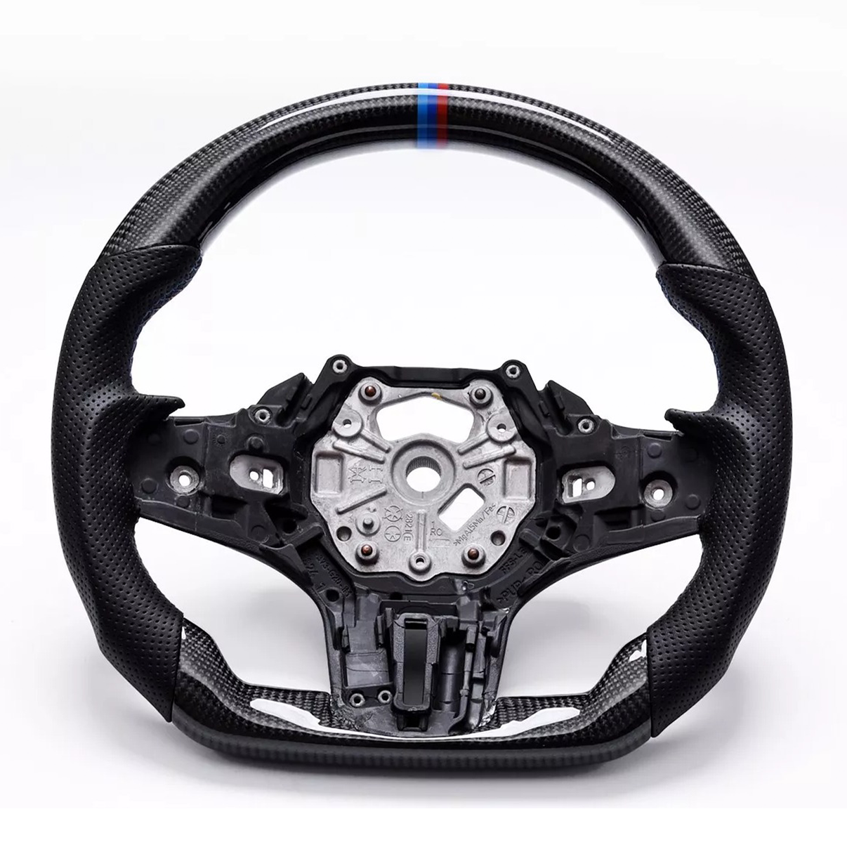 Carbon Fiber Heated Steering Wheel for BMW G Chassis Series - Bull Boost Performance