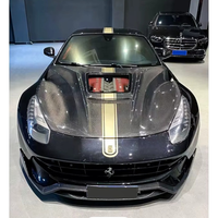 Carbon Fiber Hood Bonnet Transparent Window for Ferrari F12 - Bull Boost Performance