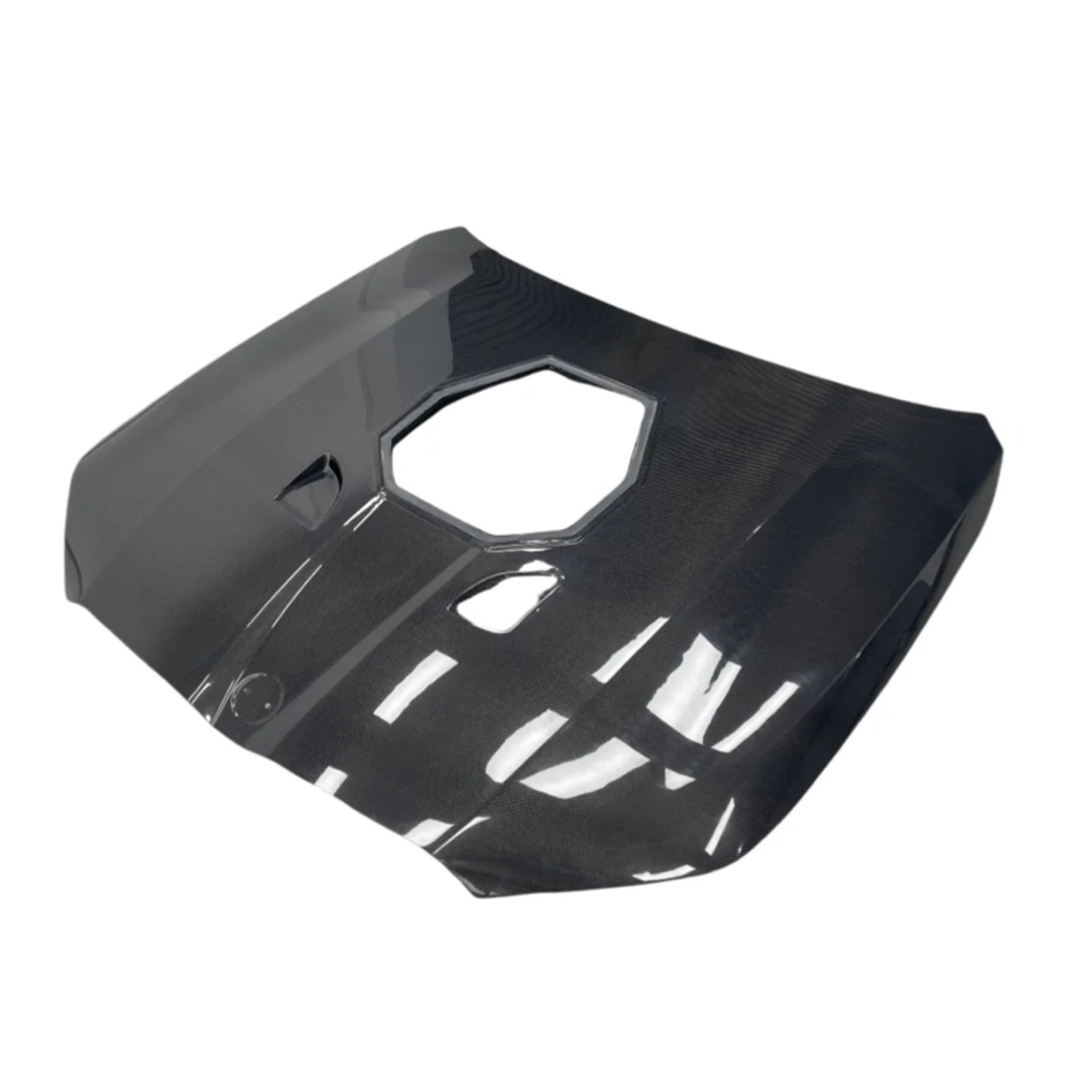 Carbon Fiber Engine Cover Bonnet Transparent Window for BMW G90 M5 - Bull Boost Performance