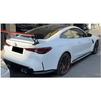 Prepreg Carbon Fiber Wing w/ LED for BMW G80 M3 G82 M4 G87 M2 - Bull Boost Performance