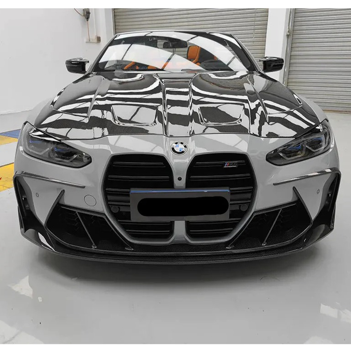 Prepreg Carbon Fiber PT Style Front Bumper Trim for BMW G8X G80 M3 G82 G83 M4 - Bull Boost Performance