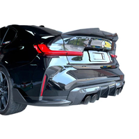 Full Dry Carbon Fiber Rear Diffuser Kit for BMW G80 M3 G82 G83 M4 - Bull Boost Performance
