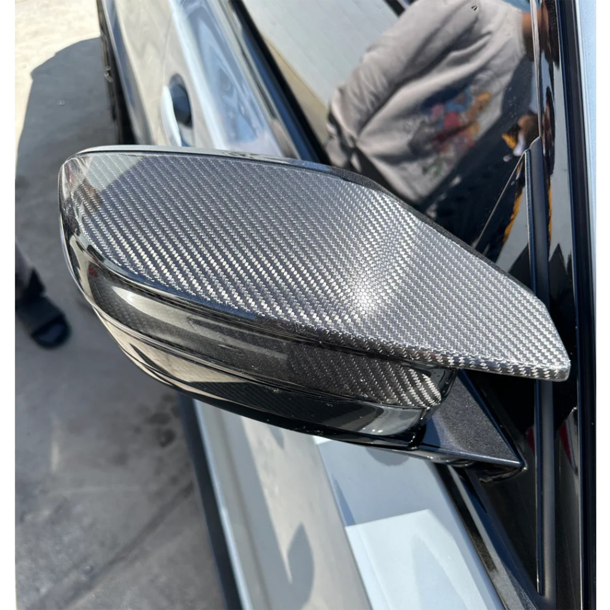 Dry Carbon Fiber Mirror Cap Set for BMW G80 M3 G82 G83 M4 - Bull Boost Performance