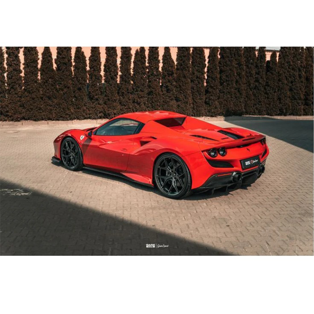 Carbon Fiber Side Skirts - Ferrari F8 Tributo - Bull Boost Performance