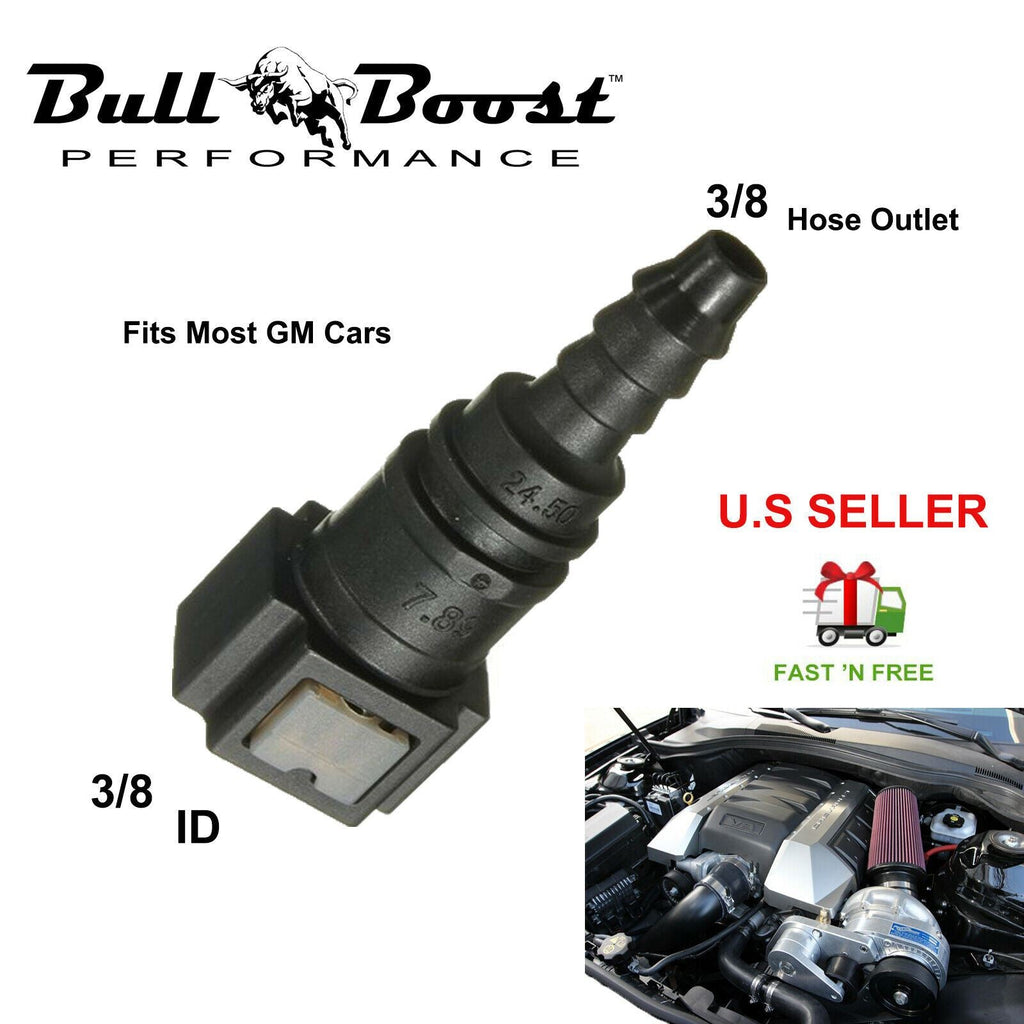 ID 3/8" 3/8" Fuel Line Quick Connect Release Disconnect Connector 10mm Ford GM - Bull Boost Performance