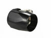 8AN AN-8 Push On Hose End Cover Clamp Finisher Black Aluminum Anodized Fitting - Bull Boost Performance